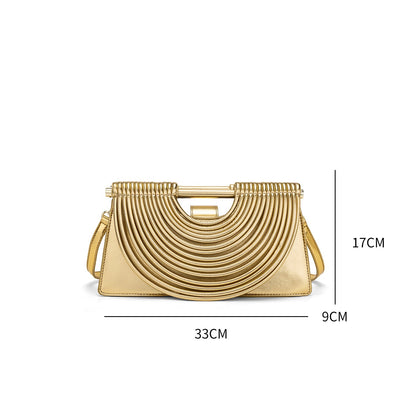 Handcrafted Knotted Woven Noodle-shaped Tote Bag