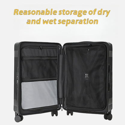 New Fashionable 16 Inch Luggage Case With TSA Customs Lock, 360 Universal Wheel Pull Rod Box, Luggage Universal Wheel Password Box