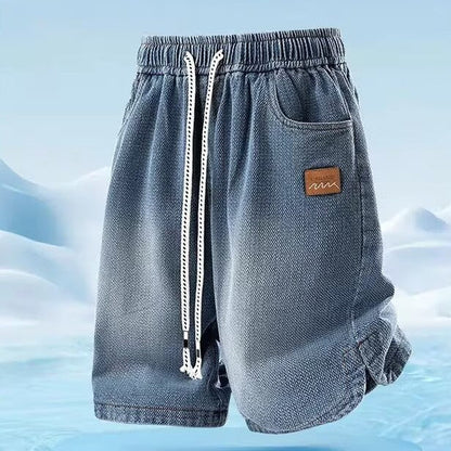 Trendy American-style Summer Slim-fit Denim Shorts
