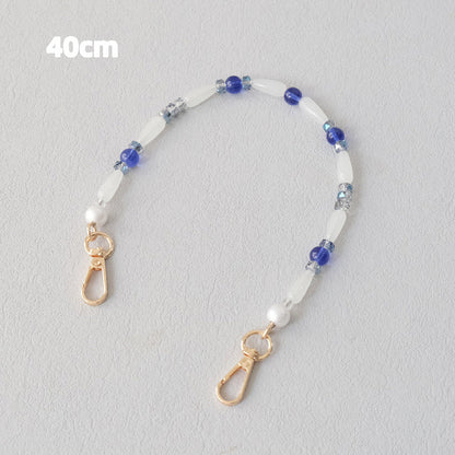 Fashion Bead Bracelet Accessories Crossbody Bag Chain