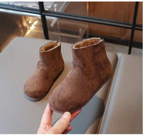 New Winter Versatile British-style Girls Ankle Boots
