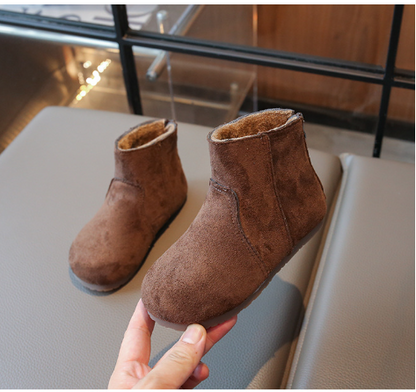 New Winter Versatile British-style Girls Ankle Boots