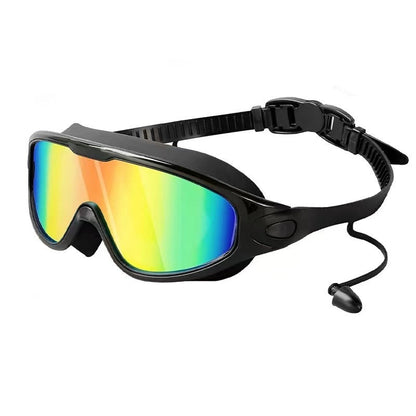 Anti-fog Waterproof Glasses Electroplating Swimming Goggles