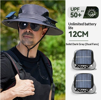 Spray Fan Hat Cooling Sunshade Fisherman Hat