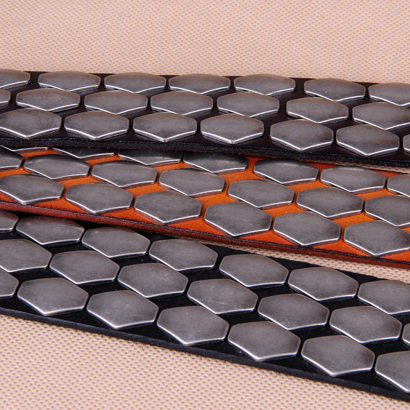 Full-grain Vegetable-tanned Leather Belt