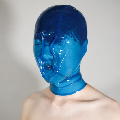Latex Hood Halloween Cosplay Mask