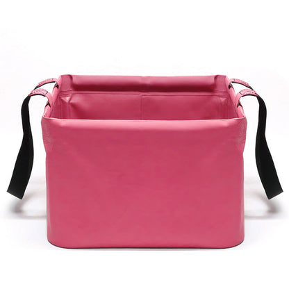Square Fishing Bucket Folding Outdoor Waterproof