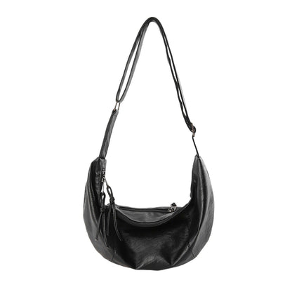 Large-capacity Motorcycle Riding Bag, Cool And Unique Crossbody Bag, Simple Single-shoulder Crossbody Bag