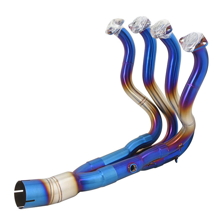 Motorcycle Sports Car Modified Exhaust Pipe Front Section