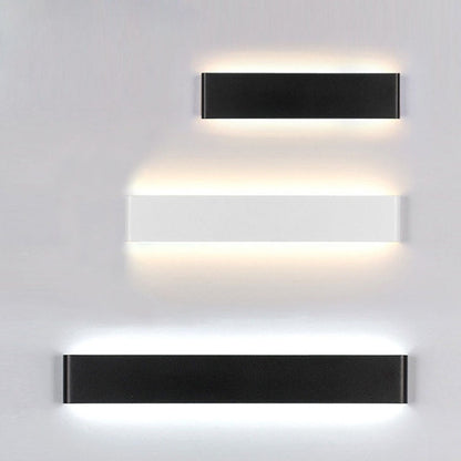 Ultra-thin aluminum led bedside lamp