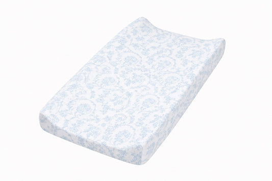 Blue Chinoiserie Changing Pad Cover