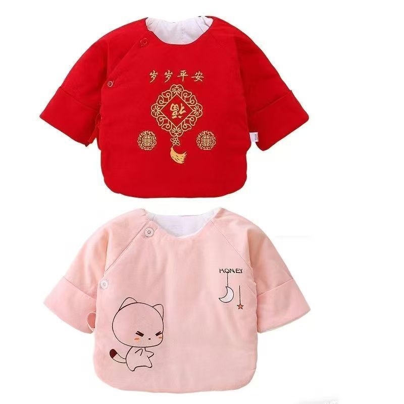 Newborn Thin Cotton Half-back Cotton