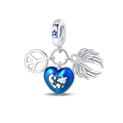 Pendant Bracelet DIY Protective Heart-shaped Bead Jewelry Accessories