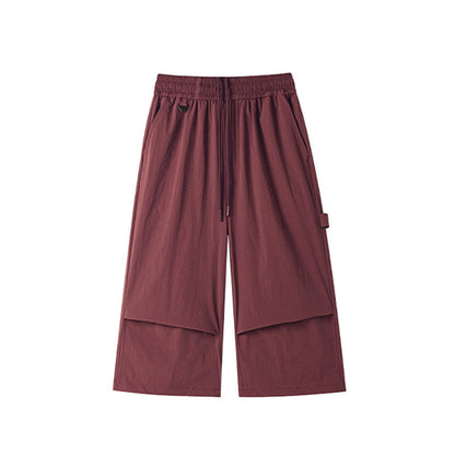 American-style Vintage Patchwork Work Pants