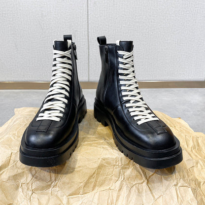 High-top British-style Instagram-trendy Shoes