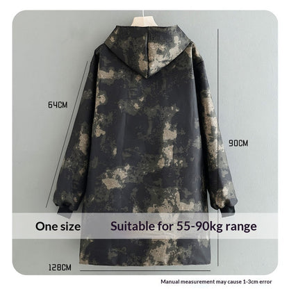 Stain-resistant Dirt-repellent And Warm Winter Long-sleeve With Fleece Lining