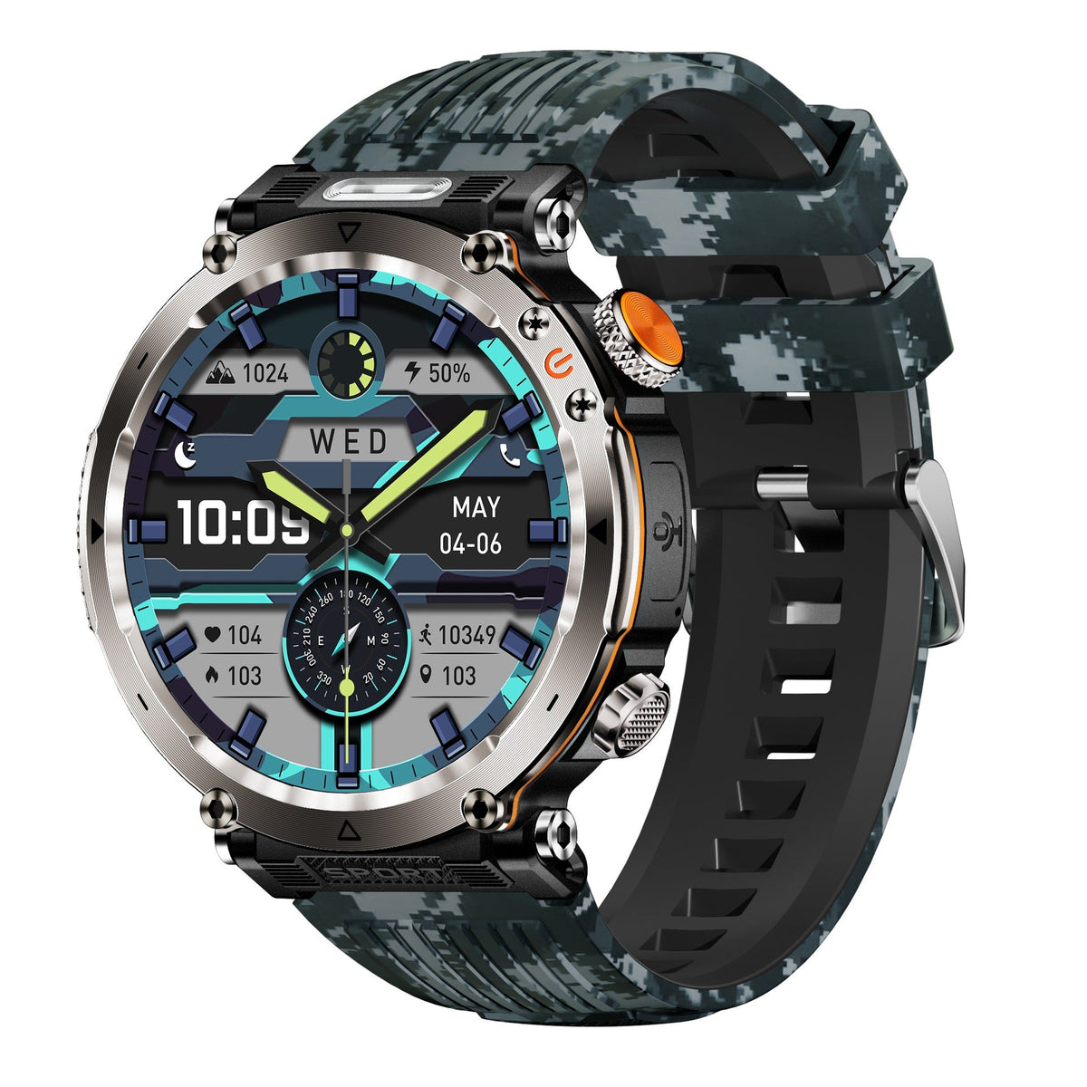 Cross-border Bestseller HT30 Outdoor Sports Waterproof Bluetooth Call Message Alerts LED Light Illumination Smartwatch