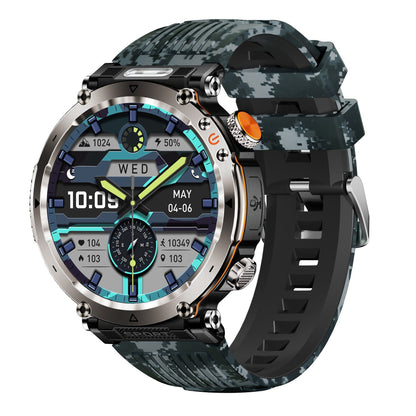 Cross-border Bestseller HT30 Outdoor Sports Waterproof Bluetooth Call Message Alerts LED Light Illumination Smartwatch