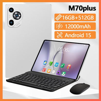 10-inch M70 Android 15 Dual-SIM 16GB 512GB Tablet