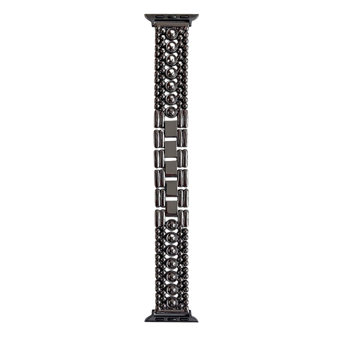 Five-bead Round Metal Watch Strap