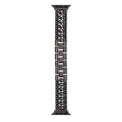 Five-bead Round Metal Watch Strap