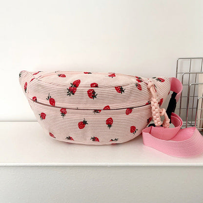 Multi-pocket Versatile Waist Bag Multi-functional