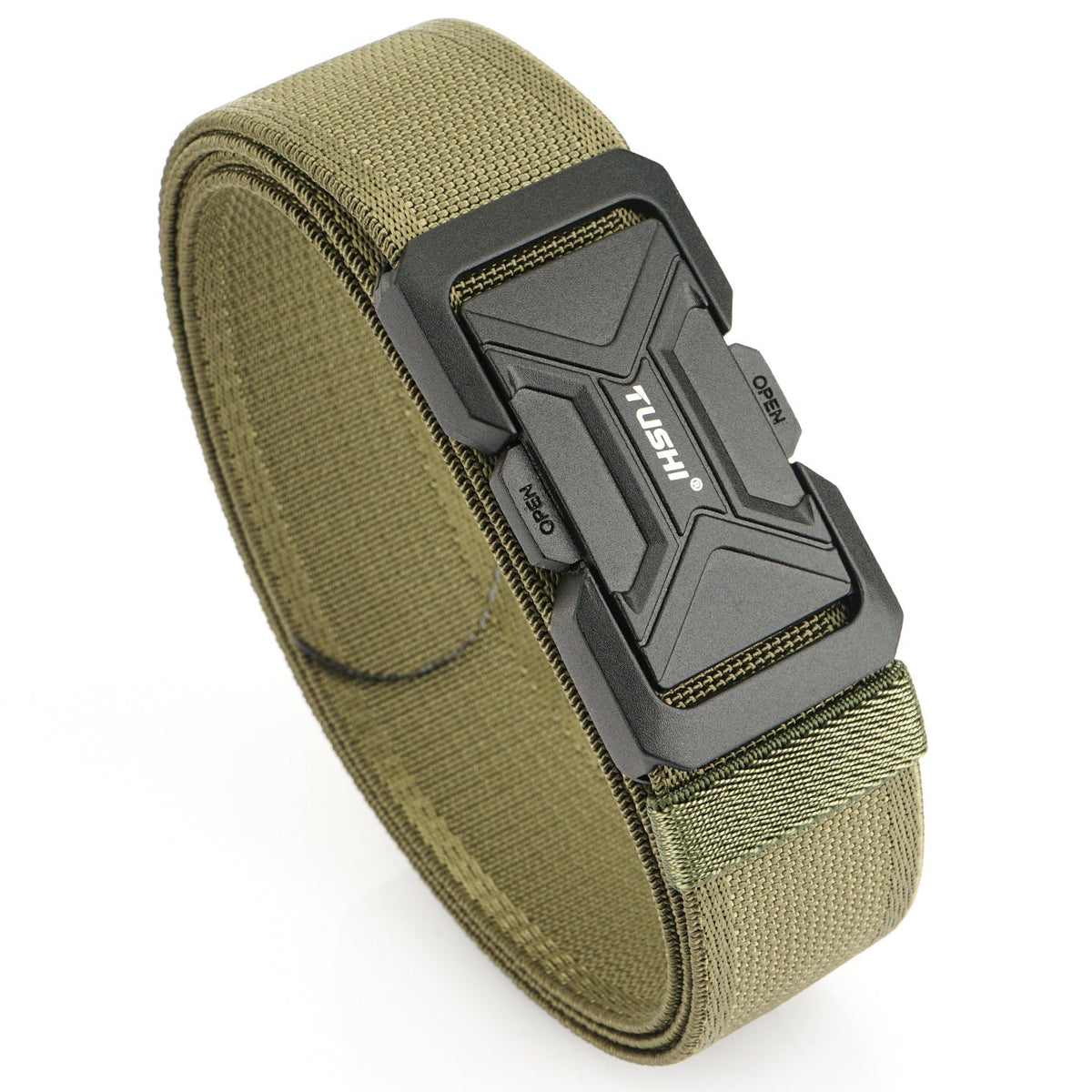 New 35-inch Buckle Tactical Comfortable Elastic Outdoor Belt