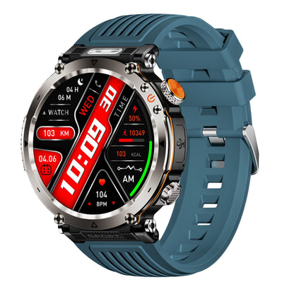Cross-border Bestseller HT30 Outdoor Sports Waterproof Bluetooth Call Message Alerts LED Light Illumination Smartwatch