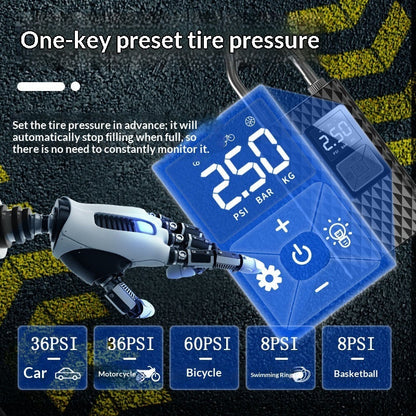 Mini Portable Outdoor Car Inflator