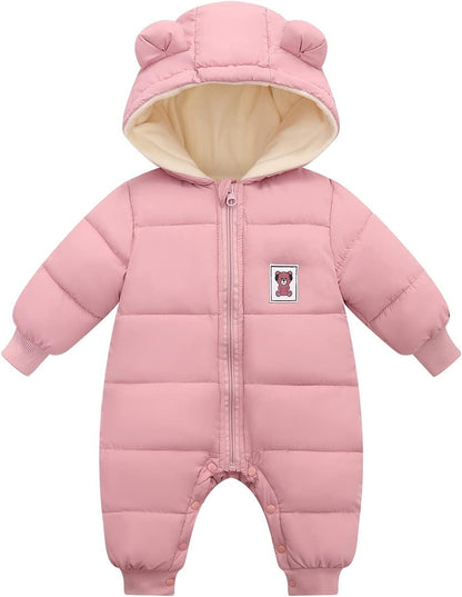 Baby Boy Snowsuit Newborn Girl Winter Coat Toddler Jacket Clothes