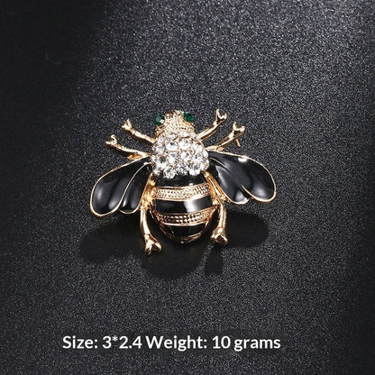 Cute Animal New Style Oil-Drop Bee Brooch