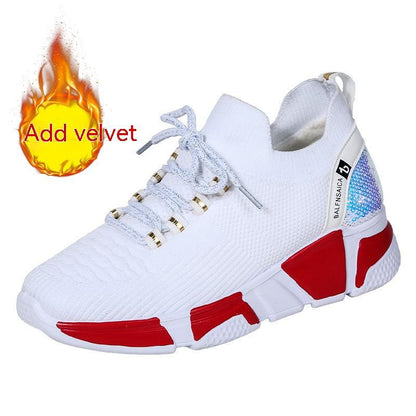 Spring And Summer Comfortable Shuffle Dance Shoes For Square Dance Soft Soled Velvet Dancing Shoes