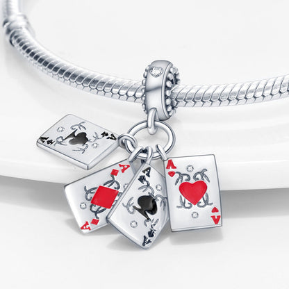 DIY Jewelry Bracelet With Playing Card Beads