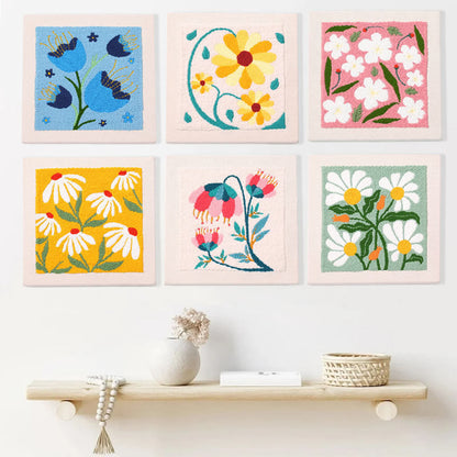 Embroidery Material Package Kit Handmade Diy Photo Frame Hanging Painting