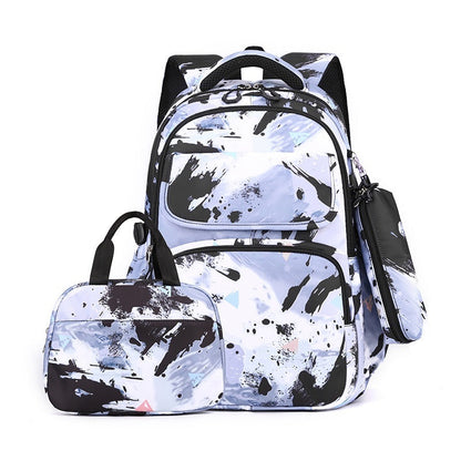 Elementary School Backpack Weight-Reducing Back-Supporting And High-Capacity