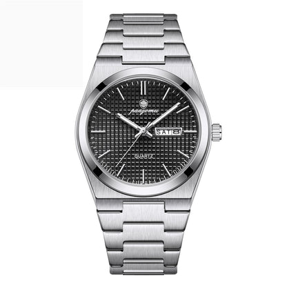 Luminous Quartz Waterproof Calendar Watch