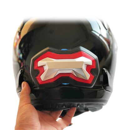 Helmet Restraint Battery And Turn Signal Light