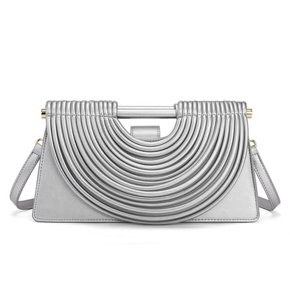Handcrafted Knotted Woven Noodle-shaped Tote Bag