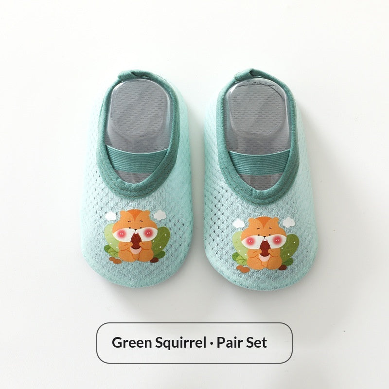 Floor Socks For Children And Babies Summer Thin Style For Toddlers Learning To Walk