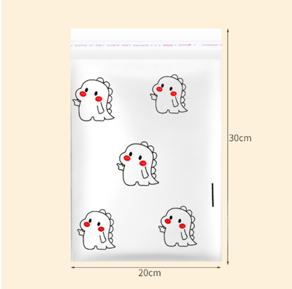 Car garbage bags-White Paper Dragon-30 pieces/bag