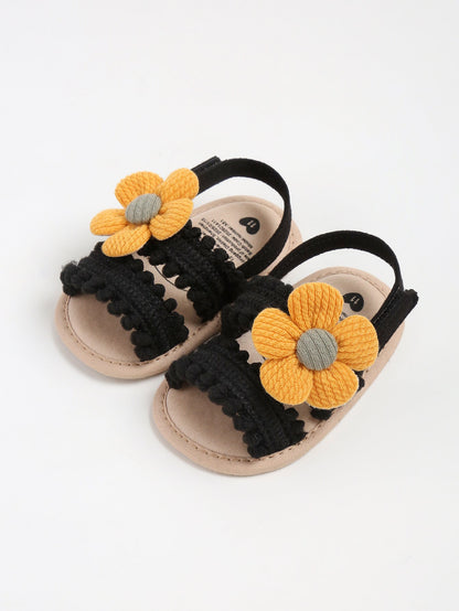 Cute Princess-style Sandals For Babies And Toddlers Suitable For All Seasons