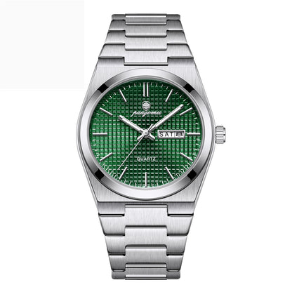 Luminous Quartz Waterproof Calendar Watch