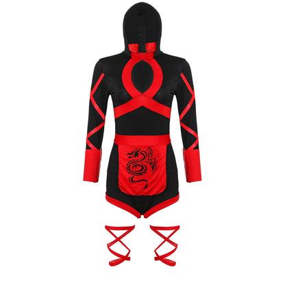 Halloween Female Samurai COS Uniform