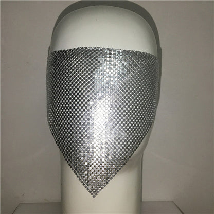 Personality Trend Accessories Rhinestone Mask