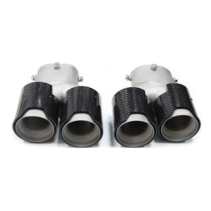 Car Modification Stainless Steel Carbon Fiber Exhaust Pipe