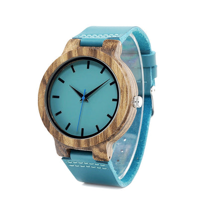 Simple Wooden Watch As A Birthday Gift For Students