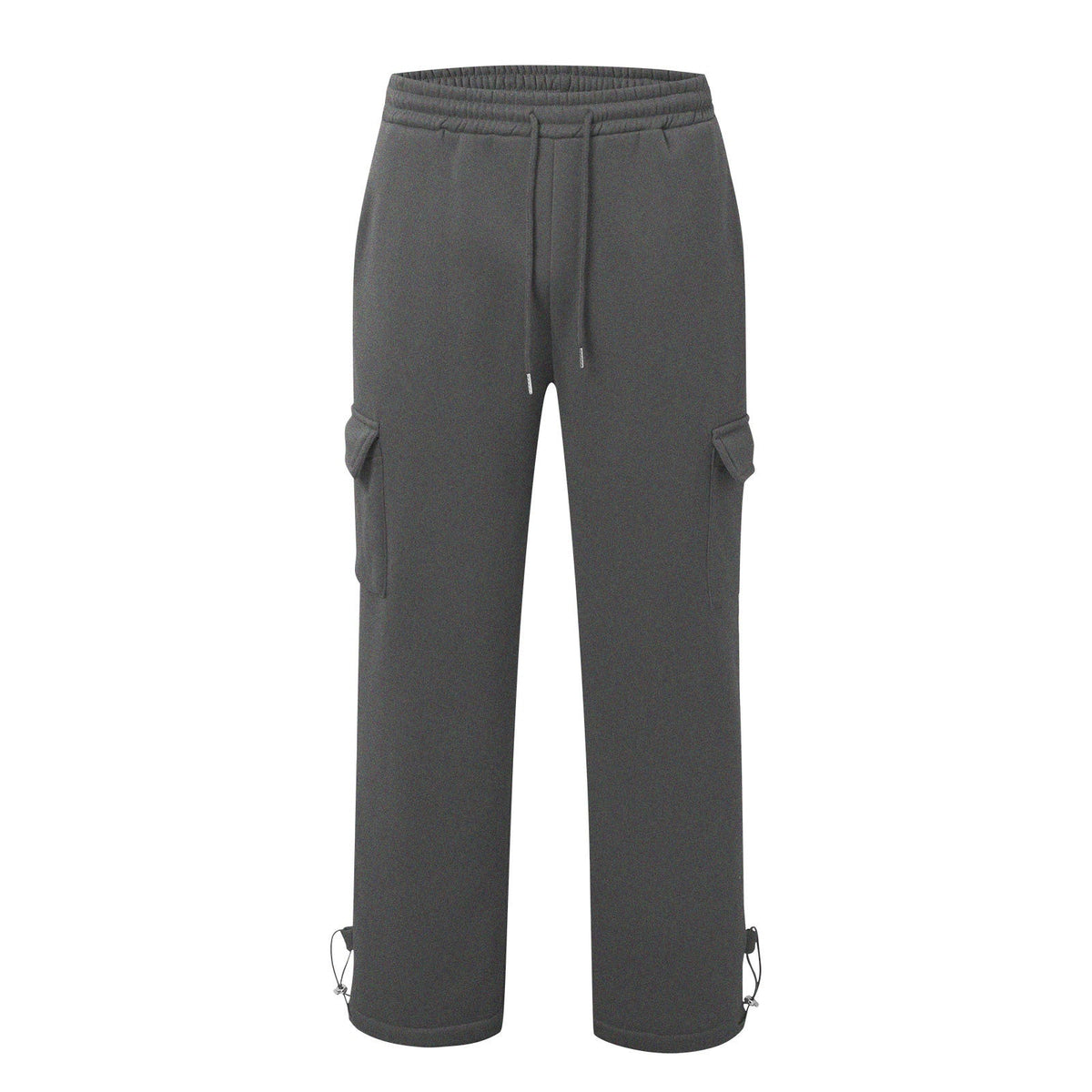 Ankle-Tightening Loose Sweatpants With Multiple Pockets And Drawstrings