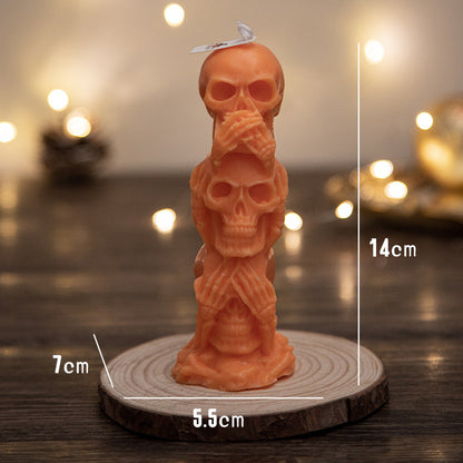 Halloween Pumpkin Aromatherapy Candle Decoration