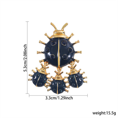 Cute Animal New Style Oil-Drop Bee Brooch