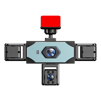 Five Camera Driving Recorder, 1080P High-definition Night Vision, Mobile App For Viewing Videos